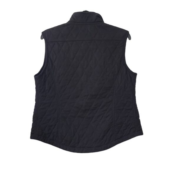 Greg Norman‎ Women's Black Quilted Play Dry Vest Size Small Outdoors Gorpcore - Picture 5 of 7